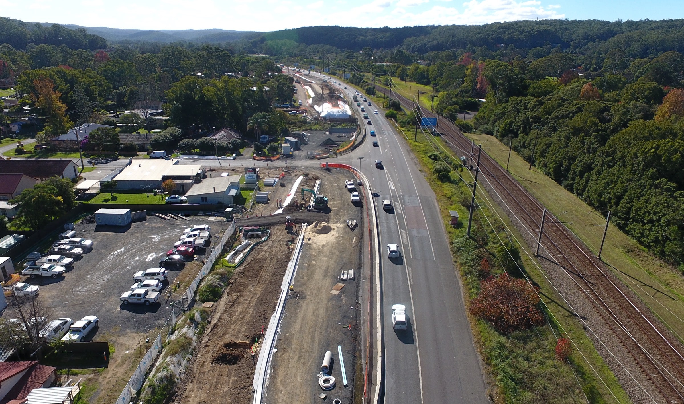 HW10 Old Pacific Highway Upgrade, Ourimbah, Stage 3