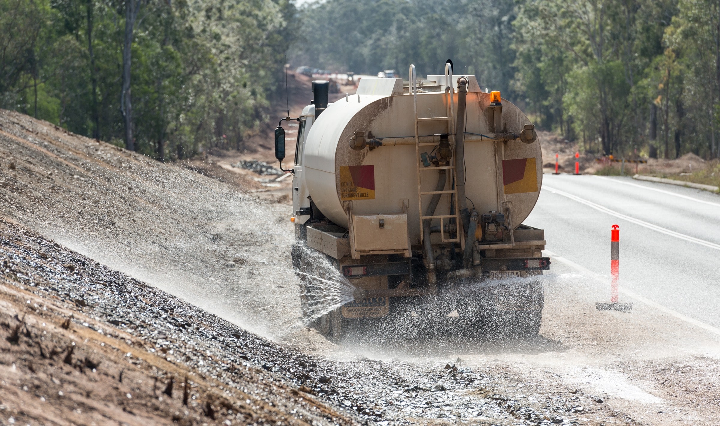 Civil Mining & Construction, Bruce Highway Upgrade, Benaraby Overtaking Lanes