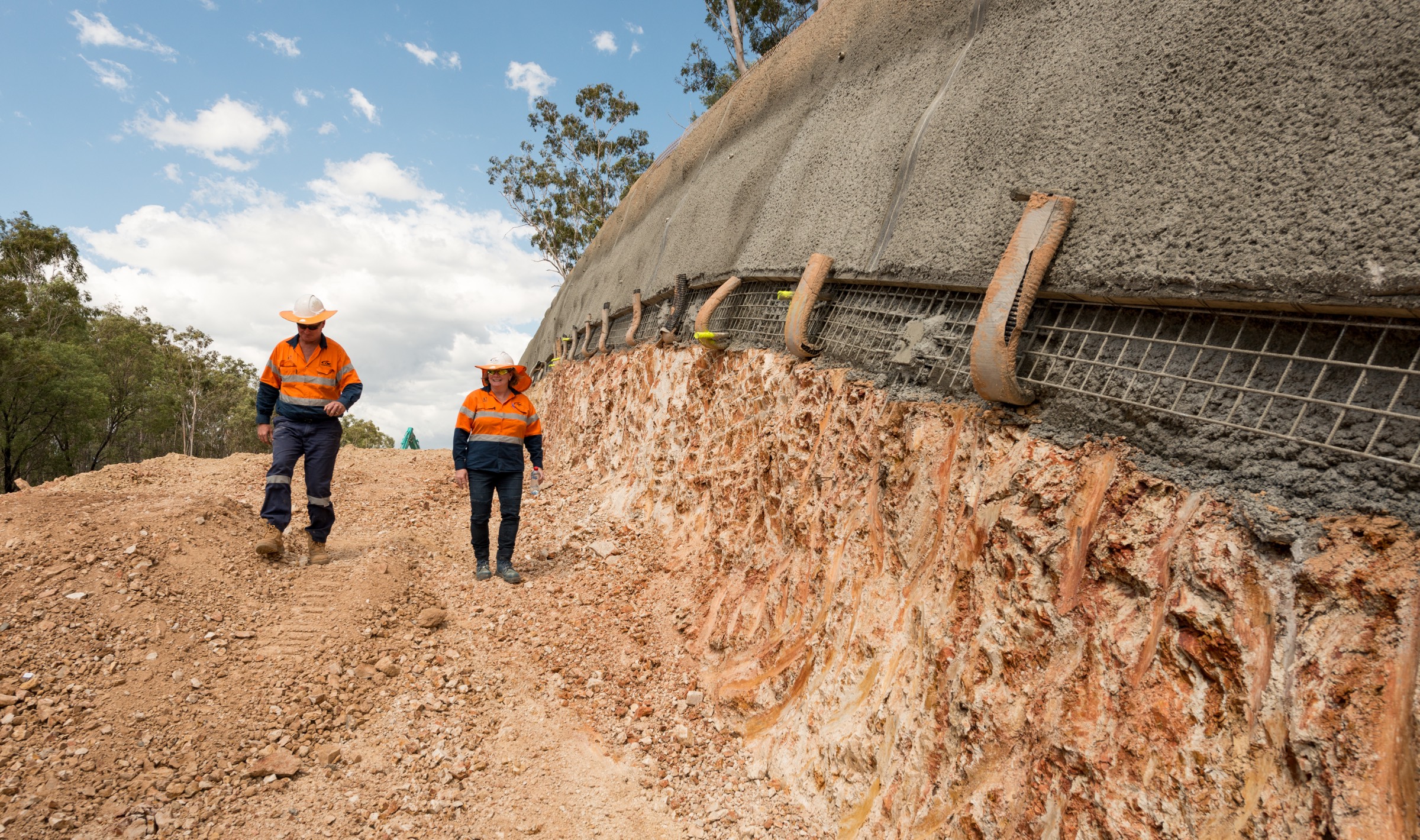 Civil Mining & Construction, Bruce Highway Upgrade, Benaraby Overtaking Lanes