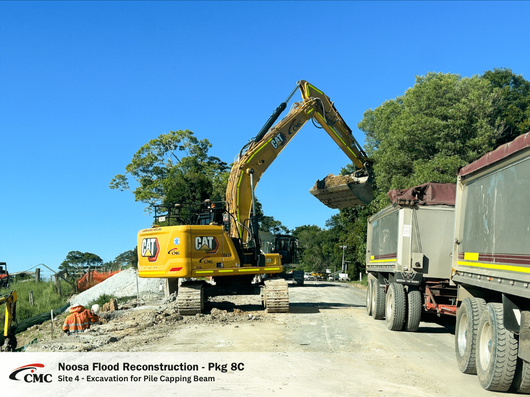 Site 4 - Excavation for Pile Capping Beam