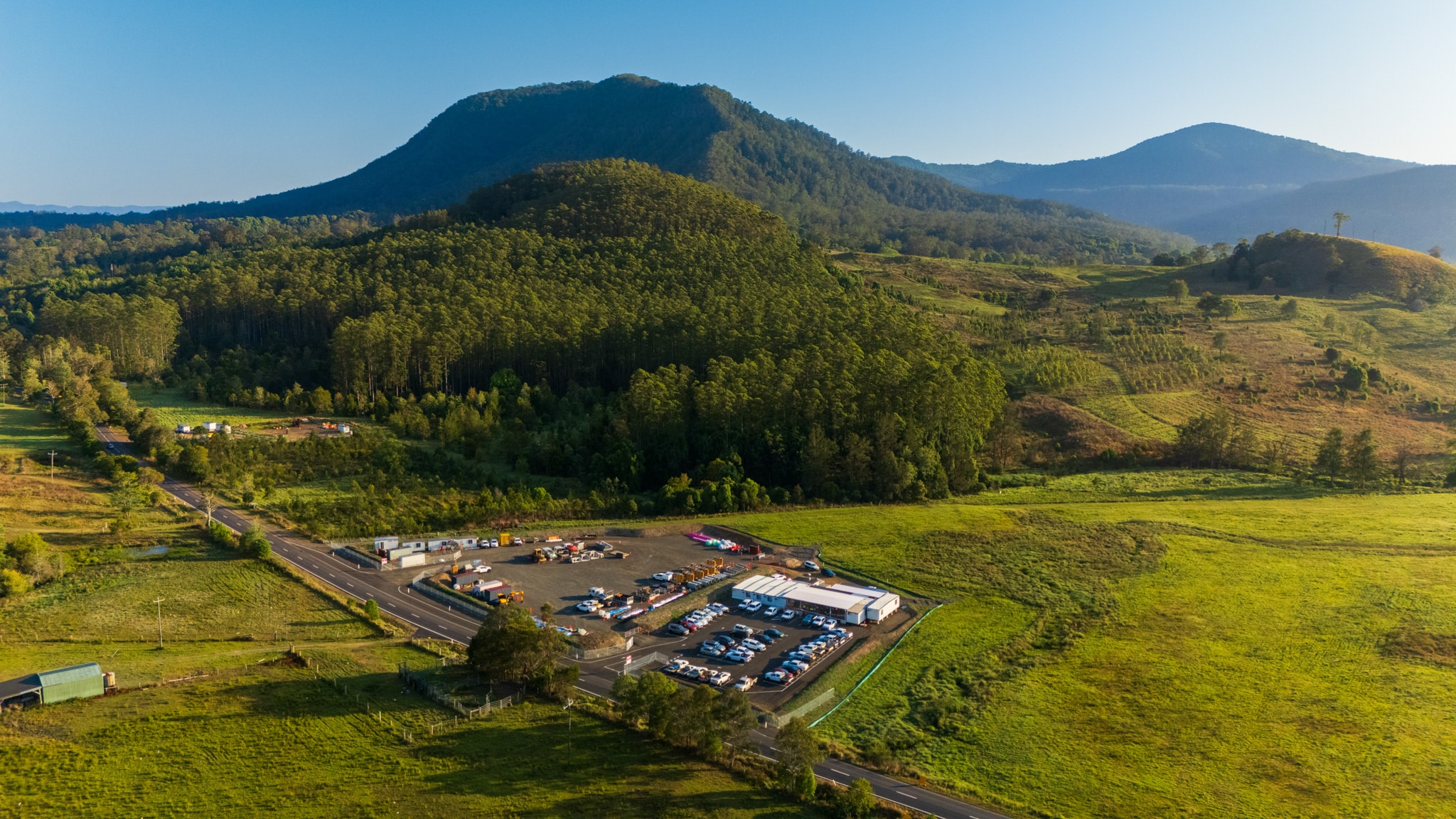 Site Compound Aerial
