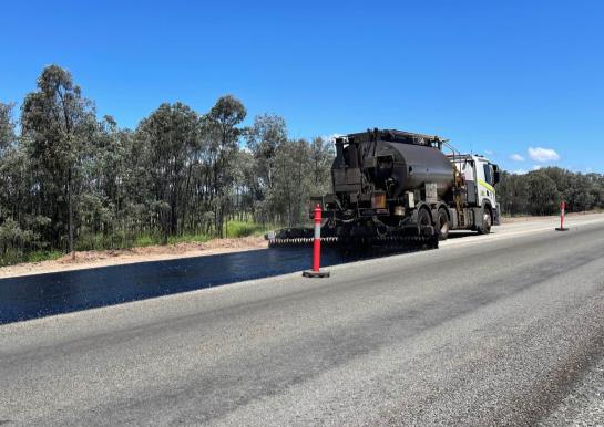 Photo of stabiliser in action